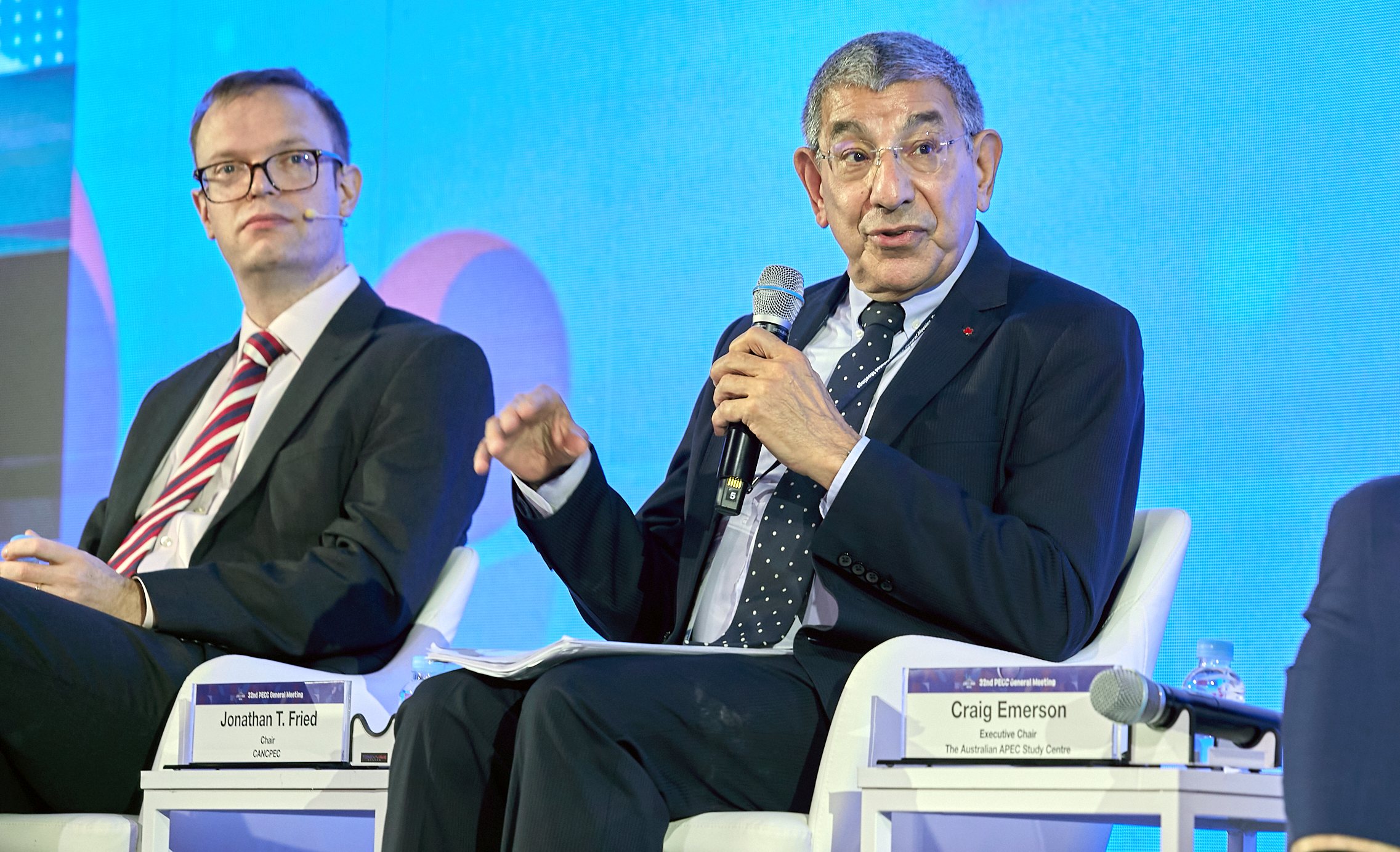 Jonathan Fried speaking at PECC