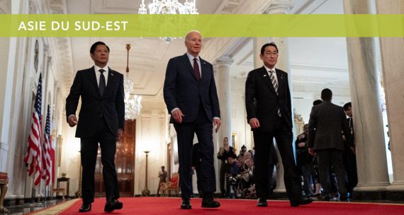 Leaders of Japan, US, Philippines