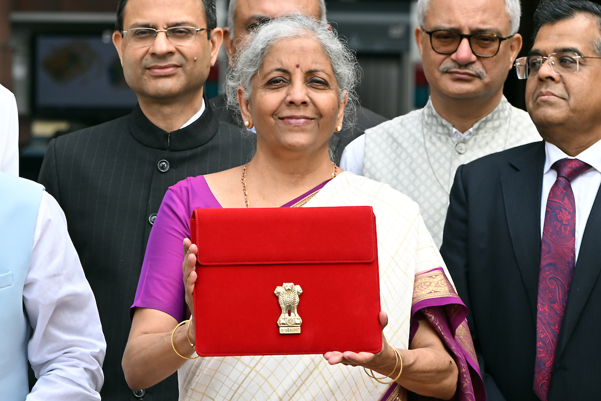 India finance minister Nirmala Sitharaman