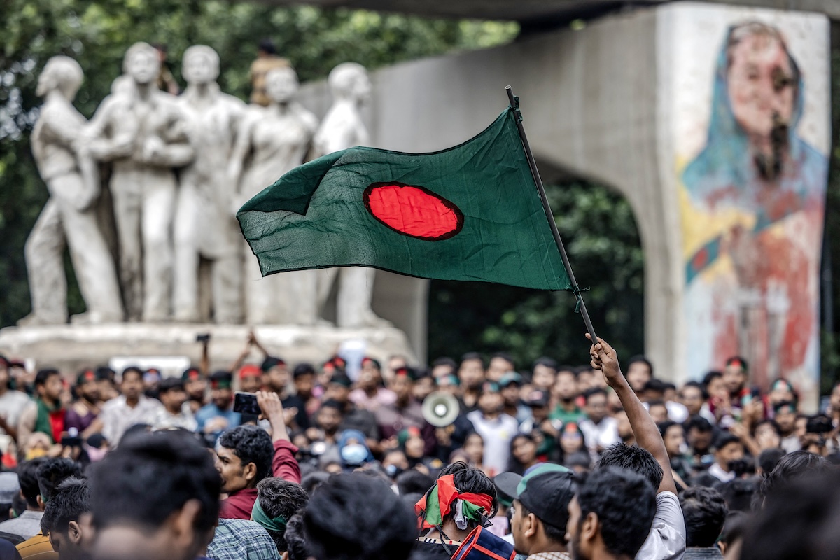 Bangladesh student protesters