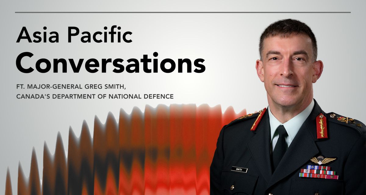 Major-General Greg Smith on podcast banner