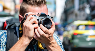 Journalists takes pictures in Bangkok, Thailand