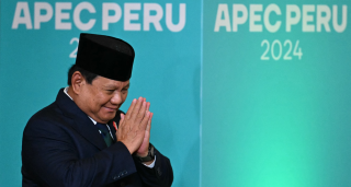 Indonesian President Prabowo Subianto 