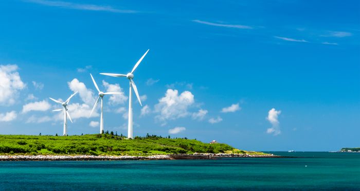 Windfarm in Taiwan 