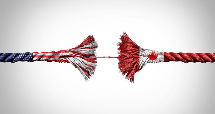 Canada US relations concept image