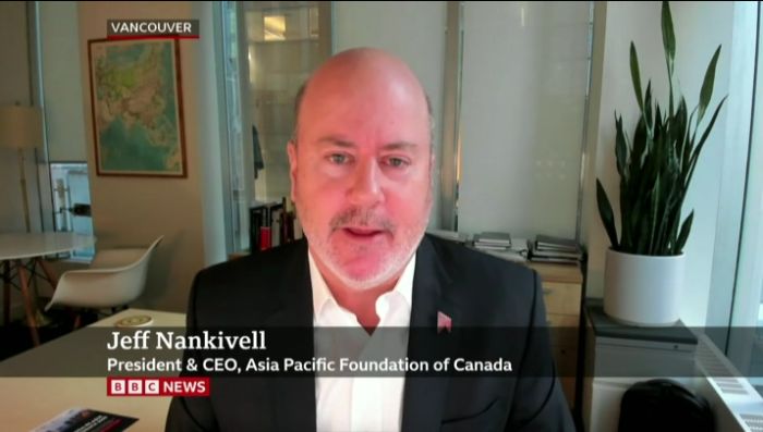 Jeff Nankivell on BBC News